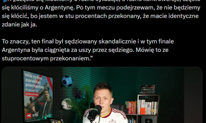 Tomasz Ćwiąkała WYJAŚNIA sędziowanie Slavko Vincicia!